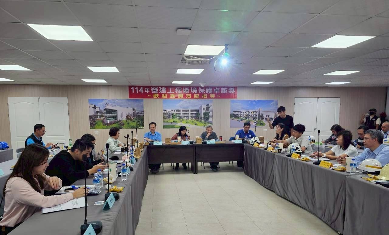屏東縣推動工地科技防污有成 「屏科實中新建工程」獲環境部環保卓越獎入選肯定