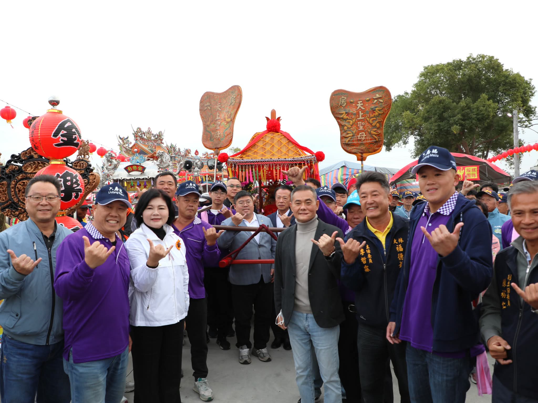 雲林六房媽再度至大林鎮遶境祈福